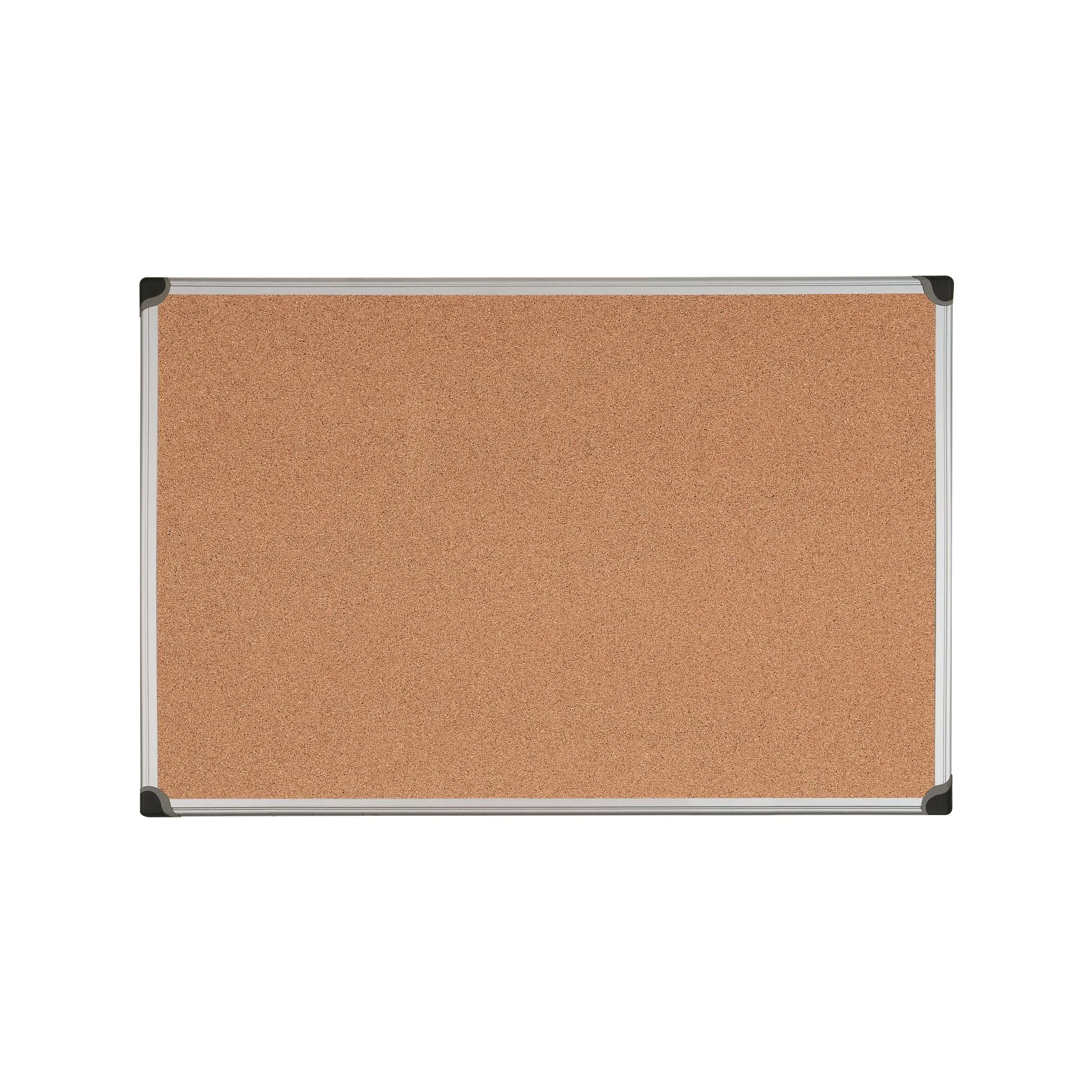 MasterVision Maya Cork Bulletin Board, 48" x 72", Aluminum Frame