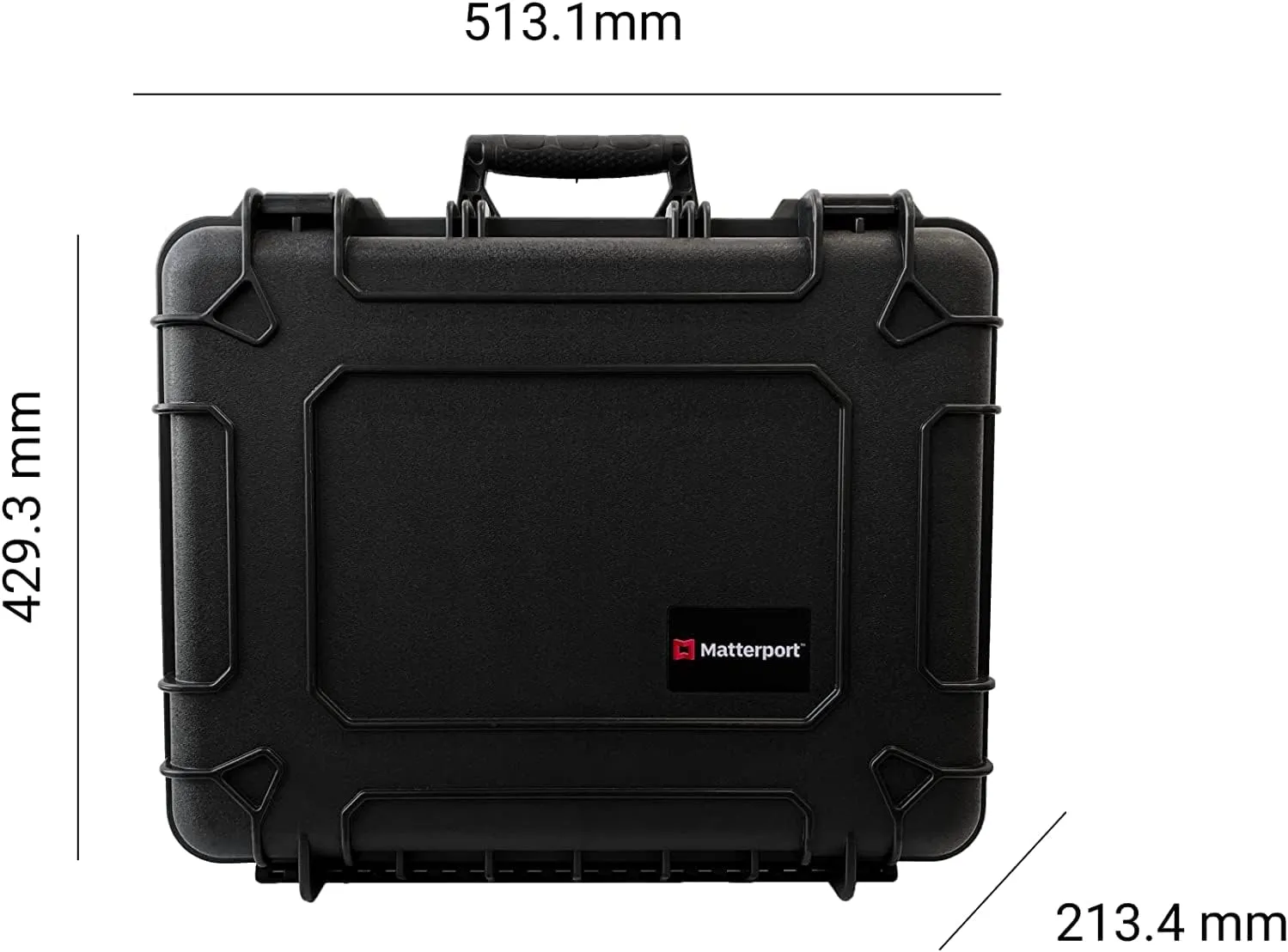 Matterport Pro2 Camera Travel Case Bundle - High Precision Scanner 360 Virtual Tours, 4K Photography, 3D Mapping, & Digital Surveys - Includes Pro2 Camera, Tripod, Clamp, and 20” Small Hard Case