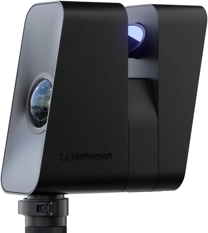 Matterport Pro3 Fastest 3D Lidar Scanner Digital Camera for Creating Professional 3D Virtual Tour Experiences with 360 Views and 4K Photography Indoor and Outdoor Spaces with Trusted Accuracy
