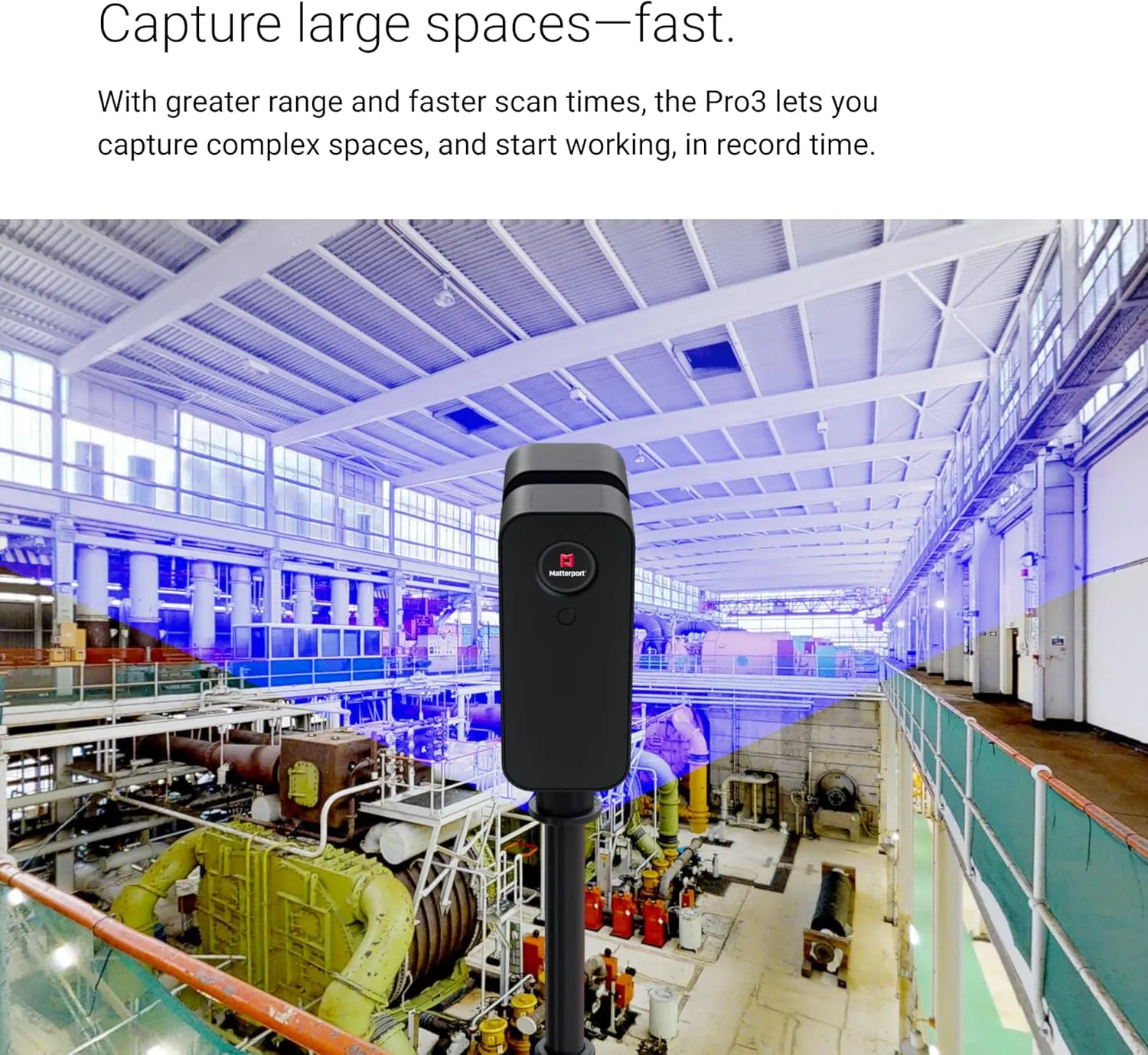 Matterport Pro3 Performance Kit 3D Lidar Digital Camera for Creating Professional 3D Virtual Tour Experiences with 360 Views and 4K Photography Indoor and Outdoor Spaces with Trusted Accuracy