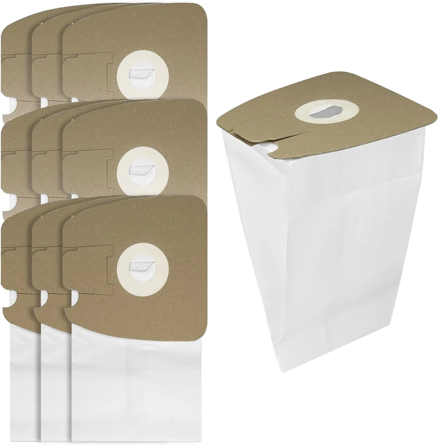 MaxLLTo Replacement 10 Pack Vacuum Cleaner Bags for Sanitaire SC3683 S3689 S3681 Canister Vacuums