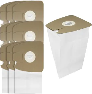 MaxLLTo Replacement 10 Pack Vacuum Cleaner Bags for Sanitaire SC3683 S3689 S3681 Canister Vacuums