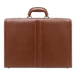 McKlein USA Harper Leather Expandable Attache Case
