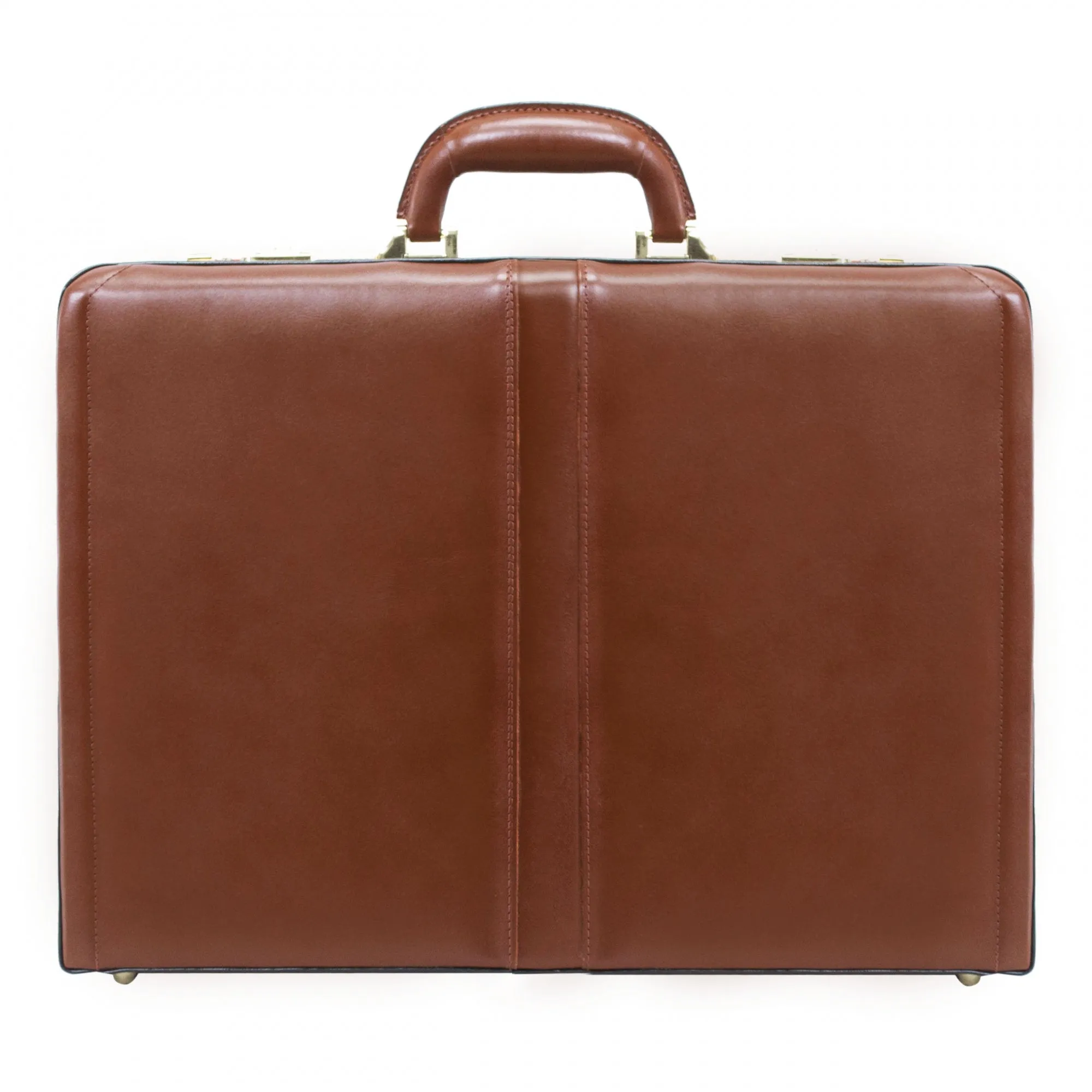McKlein USA Harper Leather Expandable Attache Case