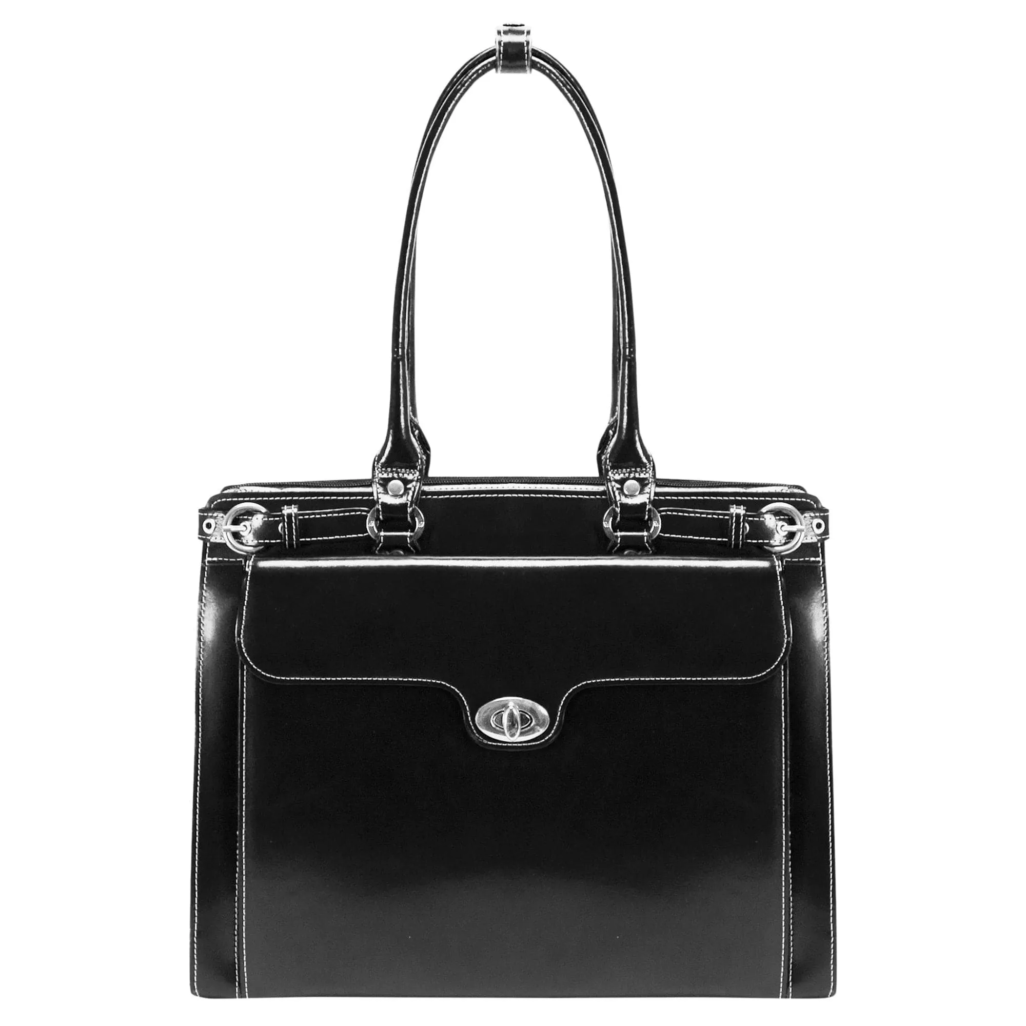 McKlein USA Winnetka 15" Leather Laptop Briefcase