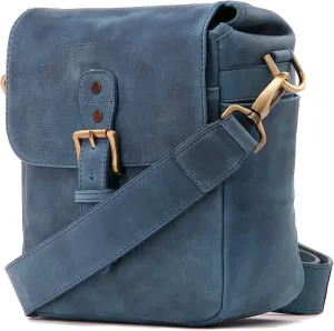 MegaGear Torres Mini MG1328 Genuine Leather Camera Messenger Bag for Mirrorless, Instant and DSLR Cameras