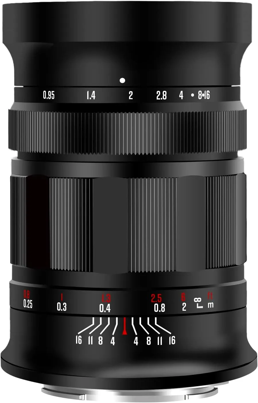 Meike 25mm f0.95 Large Aperture Manual Focus APS-C Lens Compatible with RF-Mount Cameras EOS-R EOS-RP R5 R6 R7 R10 R50 R50 Under APS-C Mode