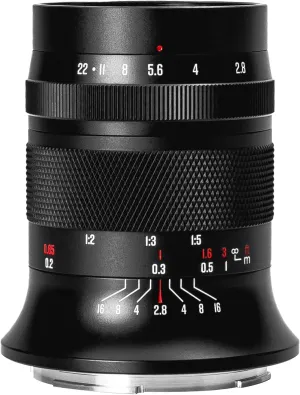 Meike 60mm F2.8 Magnification Macro Manual Focus APS-C Lens Compatible with Nikon Z Mount Cameras Z50 Z50II Z5 Z6 Z7 Z6II Z7II Z30 Zfc Under APS-C Mode