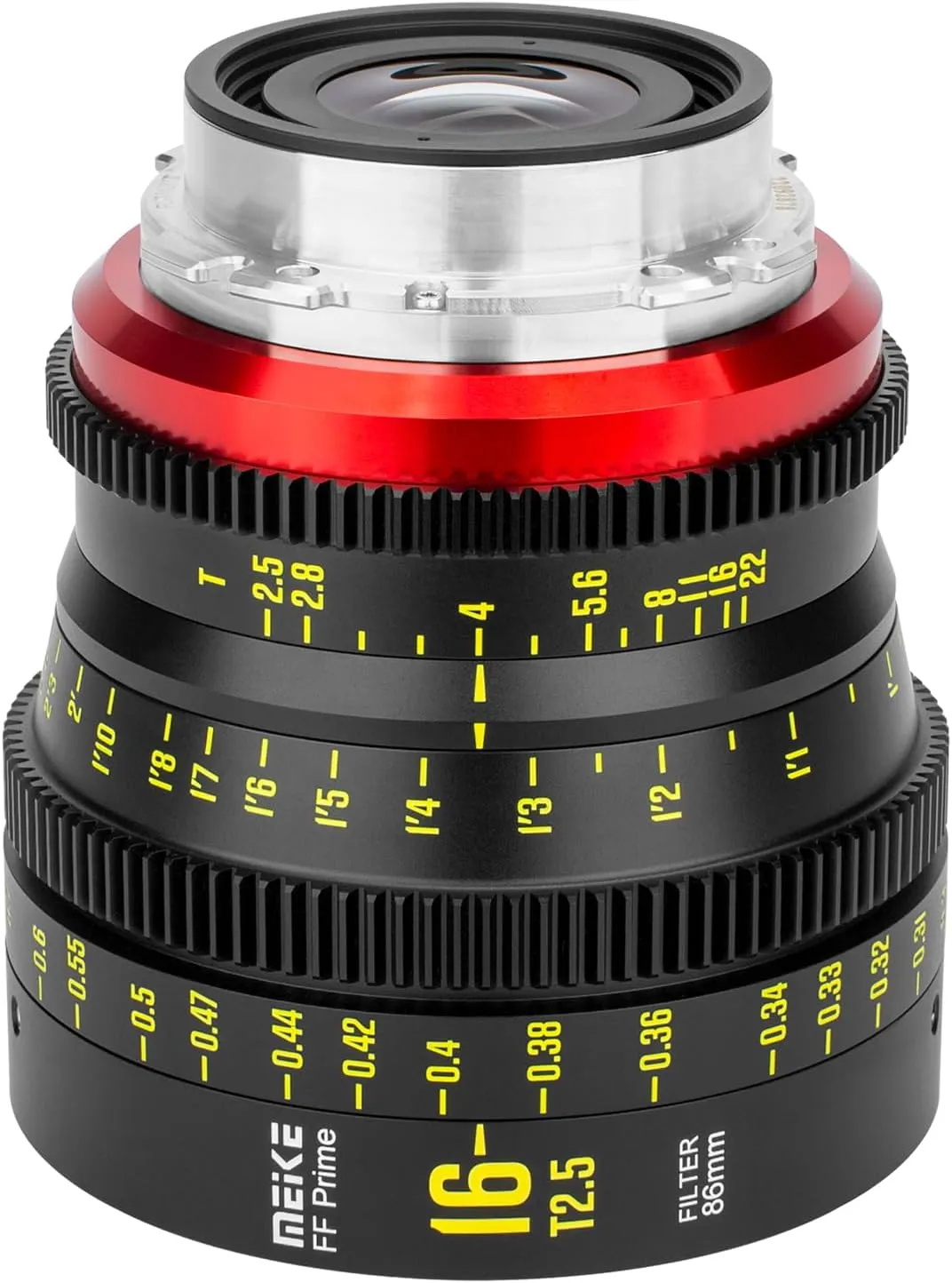 MEKE 16mm T2.5 Full Frame Manual Focus Cinema Lens Compatible with Arri PL-Mount Cinema Cameras