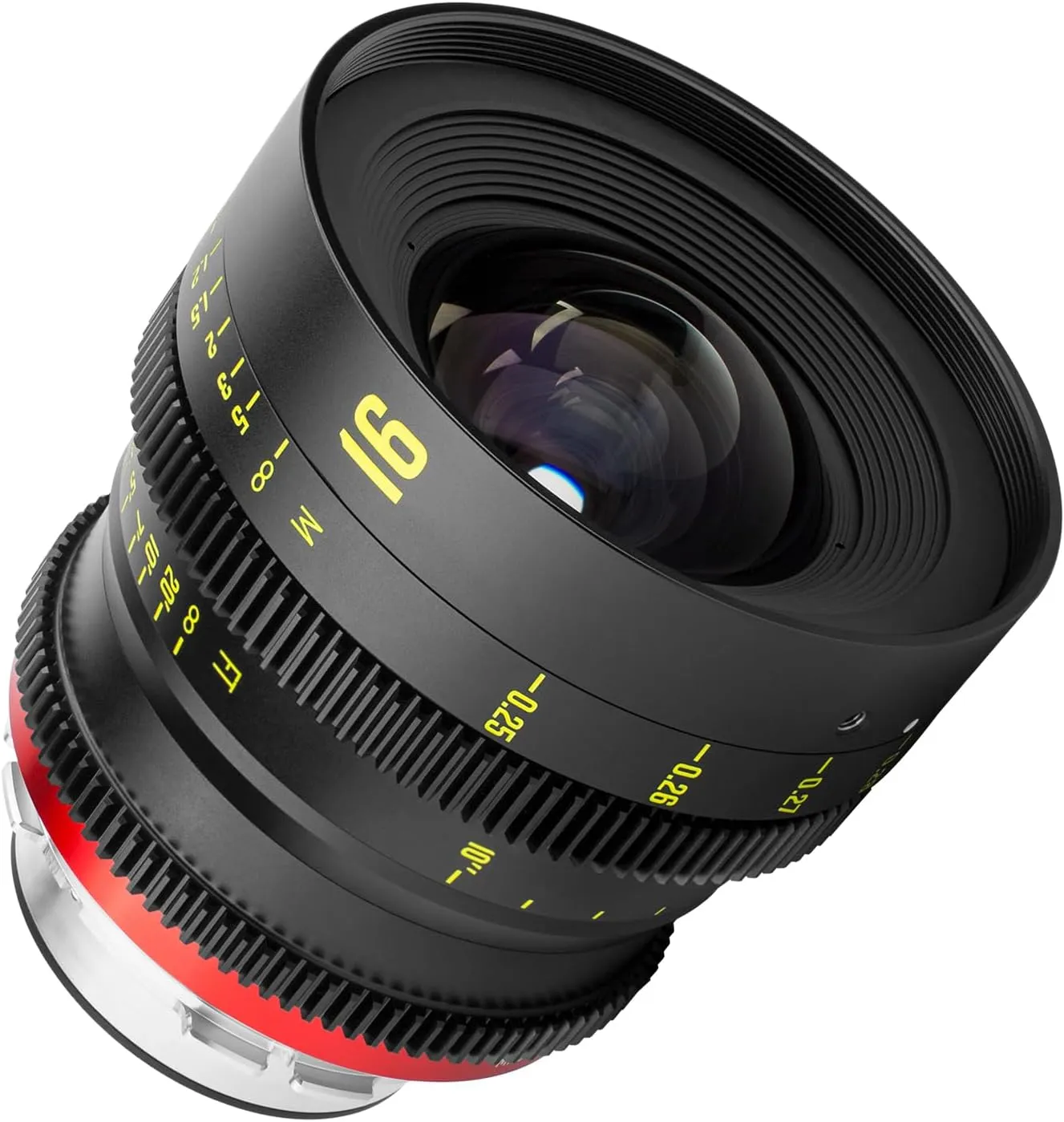 MEKE 16mm T2.5 Full Frame Manual Focus Cinema Lens Compatible with Arri PL-Mount Cinema Cameras