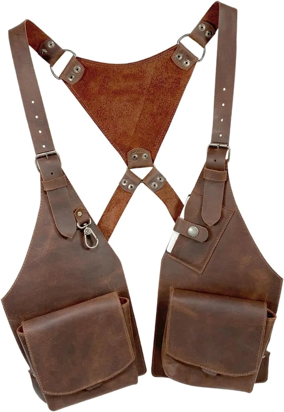 Men Anti Underarm Shoulder Bag Adjustable PU Leather Strap Wallet Bag Outdoor Phone Bag