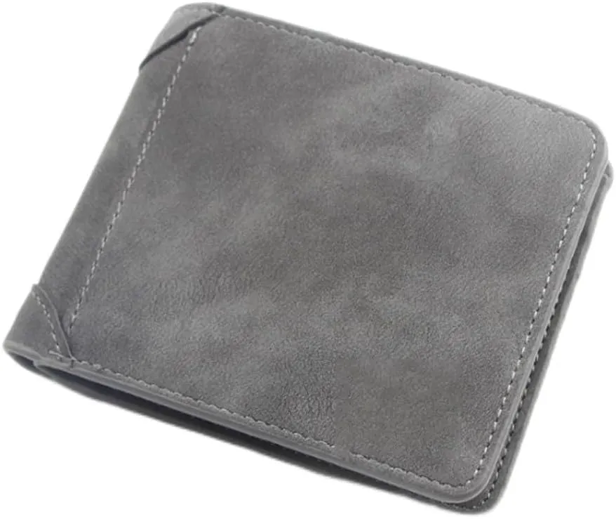 Men Wallets Slim Card Holder Photo Holder Male Wallet Small Classic Pocket Square Men Purses