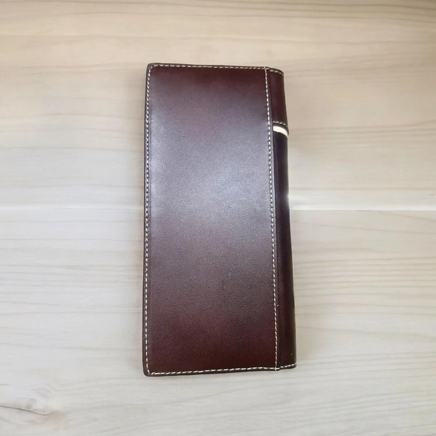 Mens Cowboy Praying Western Long Wallet Floral Cutout Layered Leather Soft Leather Checkbook Style Mens Wallets Leather Bull Rider Rodeo Gifts For Men (Coffee & Coffee)