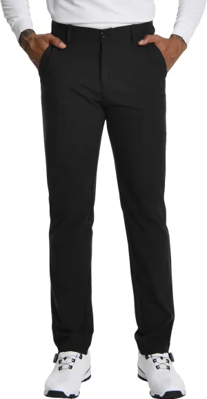Men's Golf Pants - 30"/32" Dress Pants Wrinkle Free 5 Pockets Stretch Casual Work Travel Slacks