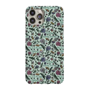 Mental Health Matters Floral Phone Case