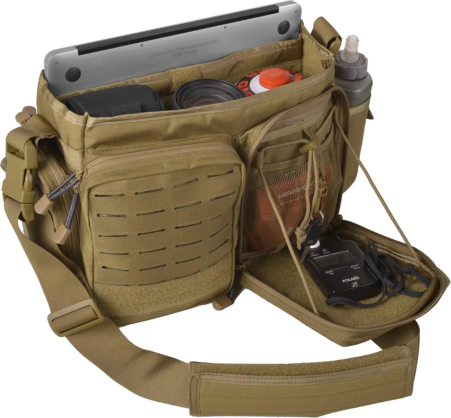 Messenger Tactical Bag 10 Liter Capacity, Ideal for Laptop, ipad or Tablet