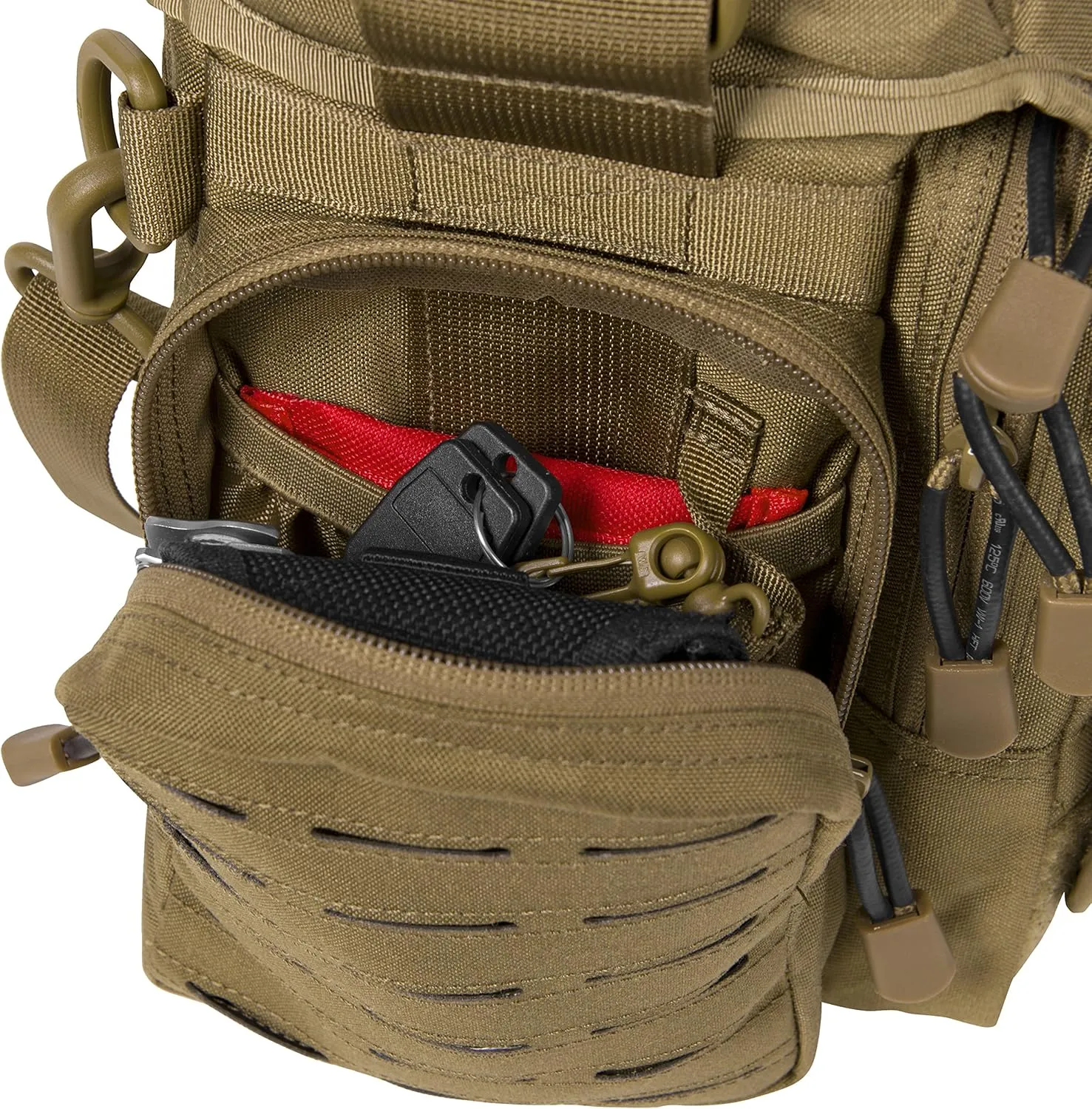 Messenger Tactical Bag 10 Liter Capacity, Ideal for Laptop, ipad or Tablet