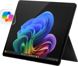 Microsoft Surface Pro 2-in-1 Laptop/Tablet (2024), Windows 11 Copilot  PC, 13" Touchscreen OLED Display, Snapdragon X Elite (12 Core), 16GB RAM, 1TB Storage, Black