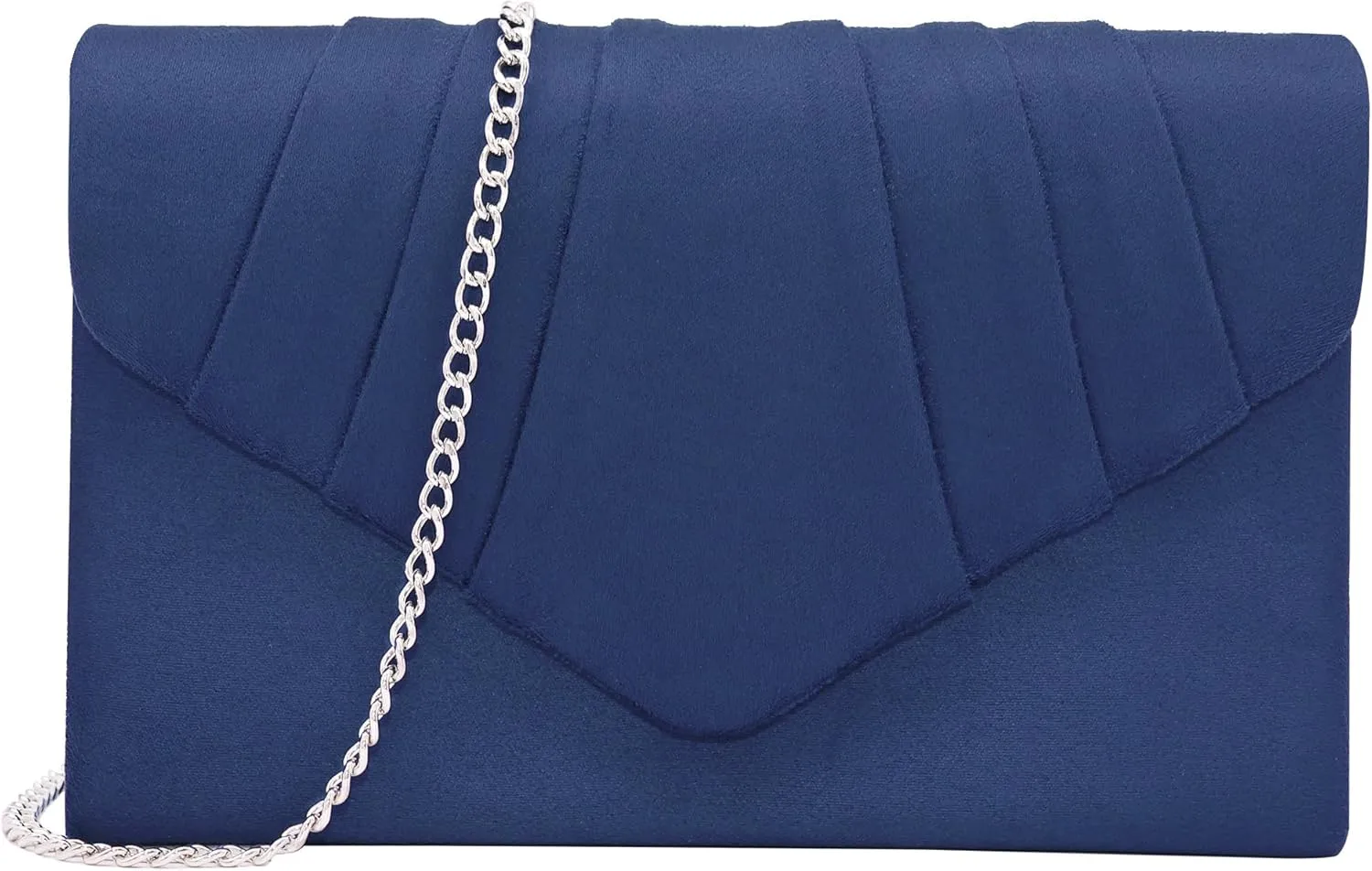 Milisente Clutch Purses For Women Formal Pleated Evening Bag Bridal Evening Clutch Bag