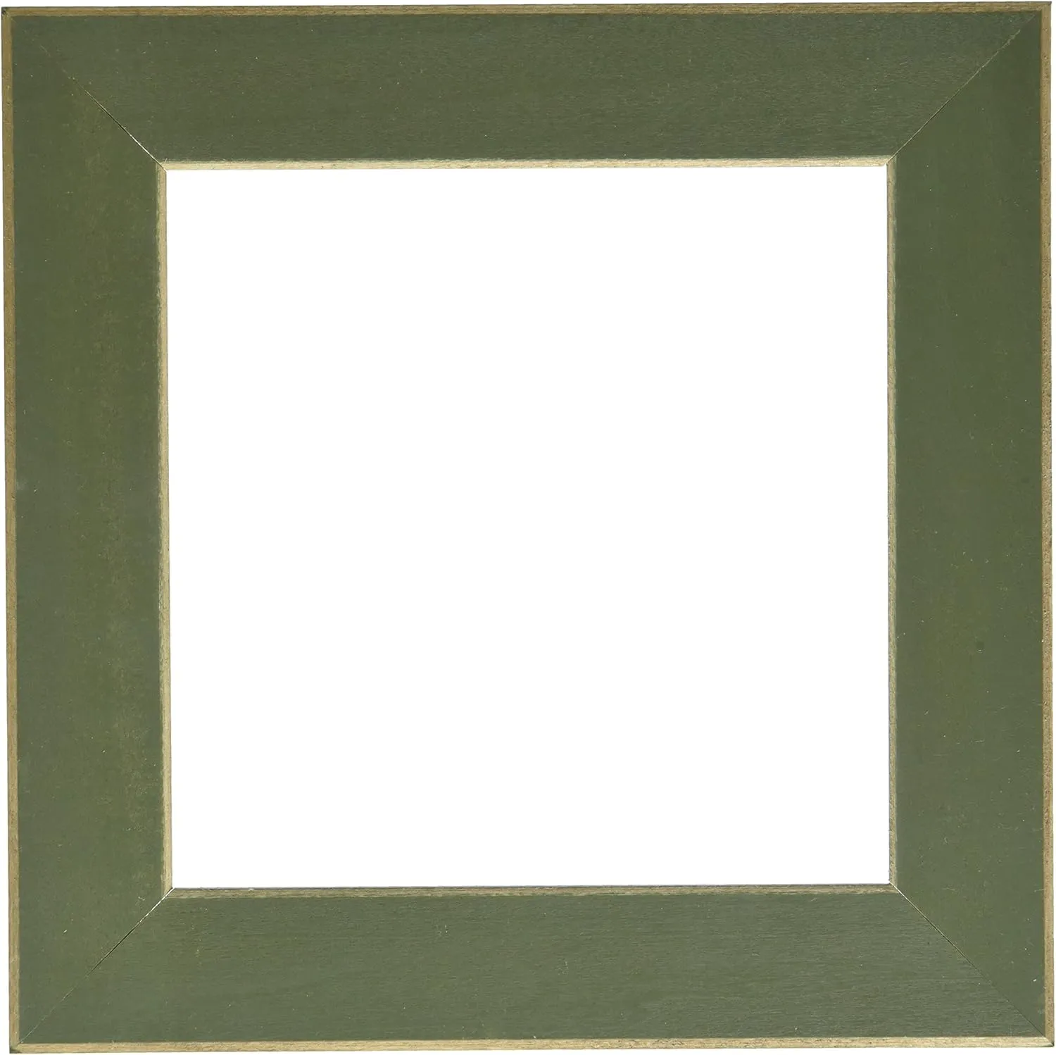 Mill Hill Wooden Frame, 6 by 6-Inch, Olive