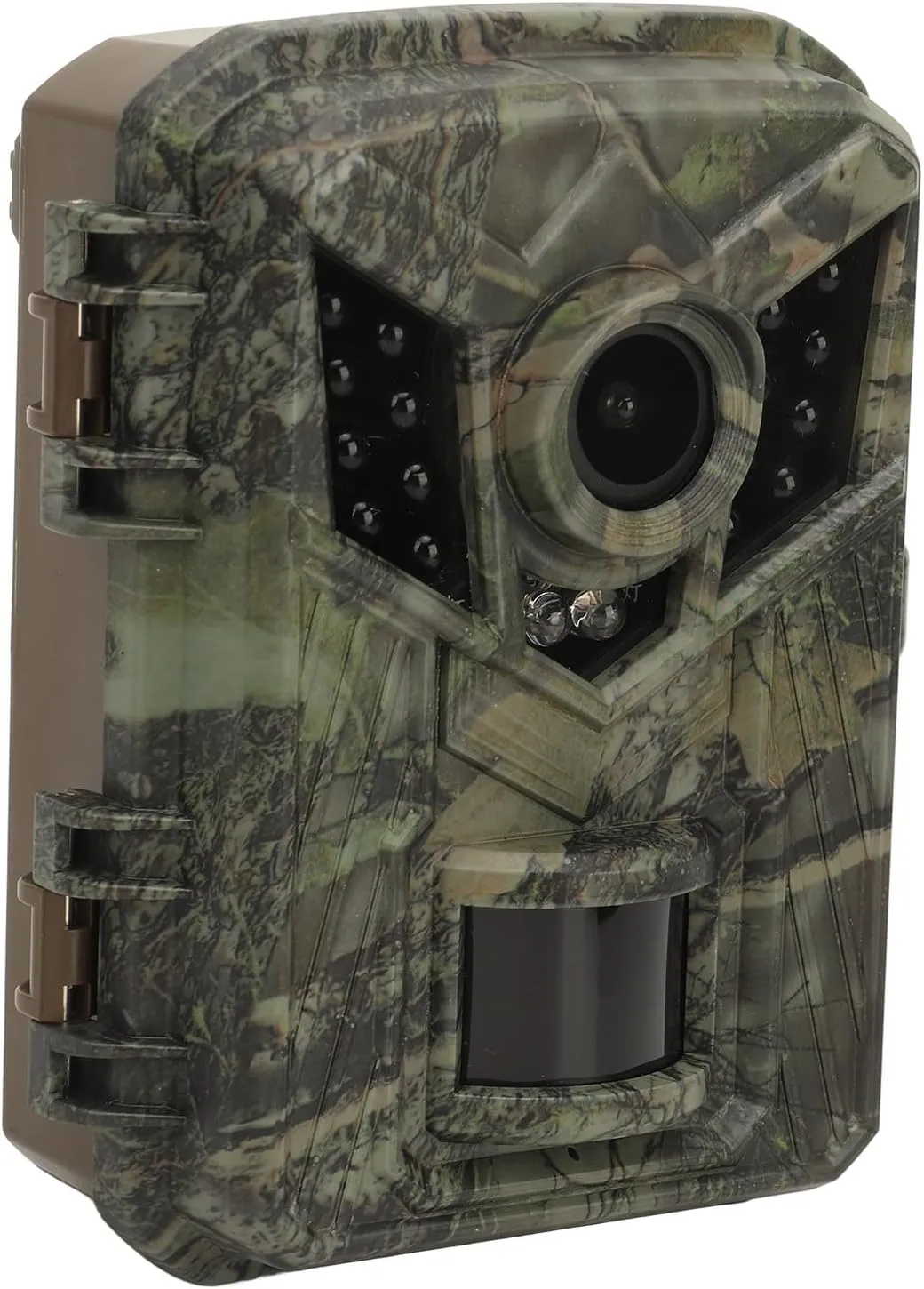 Mini Trail Camera, 16MP 1080P Game Hunting Camera Motion Detection with IR Night Vision, 0.2S Time, IP66 PIR Sensor Video Cam for Wildlife Scouting