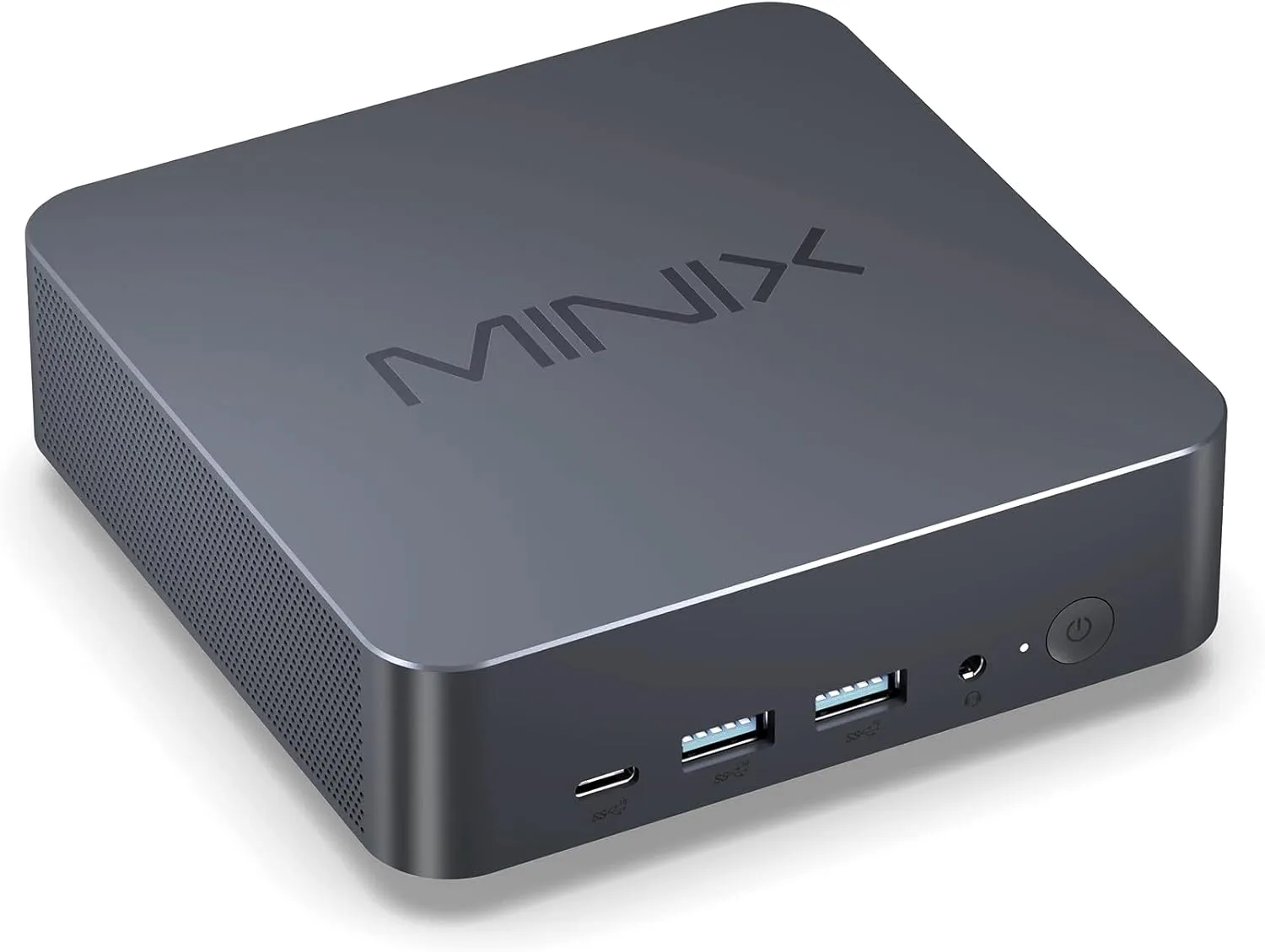 MINIX NGC N512 Mini PC Windows 11 Pro, Intel i5-12600H 512GB M.2 PCIe 4.0 x 4 SSD 16GB DDR5 Micro Desktop Computer, Quad Display/TB4 (8K) /2xHDMI/USB-C/Dual Lan, for Business Home Office Multi-Tasking