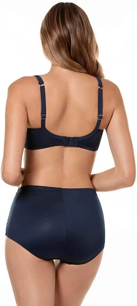 Miraclesuit D-DDD Cup Solid Surplice Bra Top