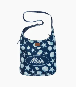 Moin Moin Schulter-Hobo-Tasche  - Groß