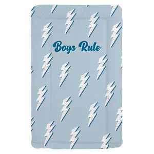 Mollydoo Baby Boys Rule Baby Changing Mat