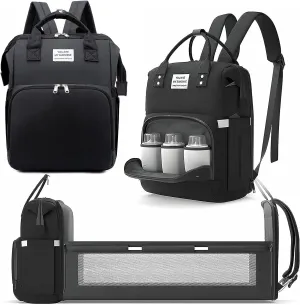 Mommy's Helper Baby Bag - Large Capacity Tote with Changing Station, Waterproof, Perfect for Travel, Baby Showers & Registries