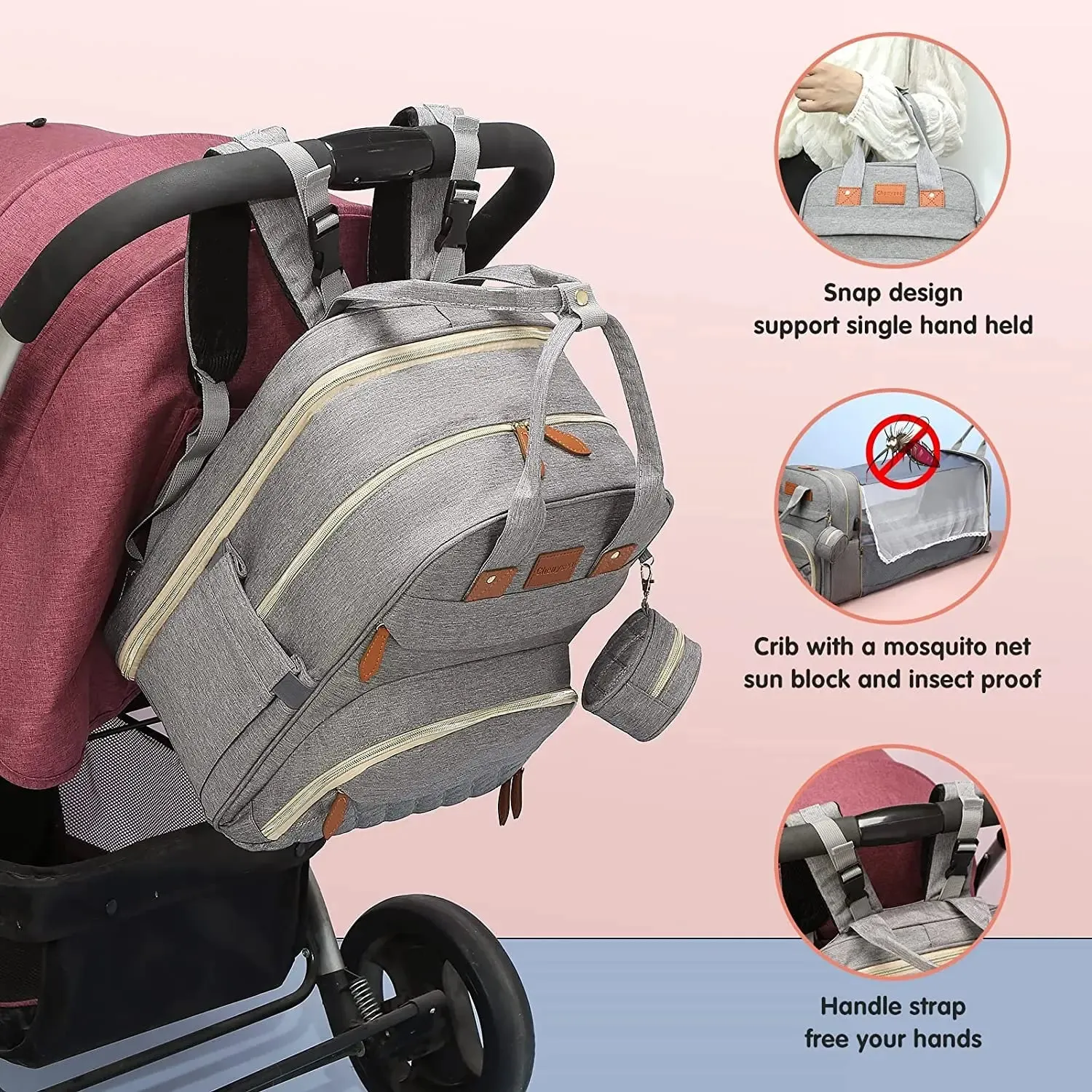 Mom's All-in-One Diaper Bag