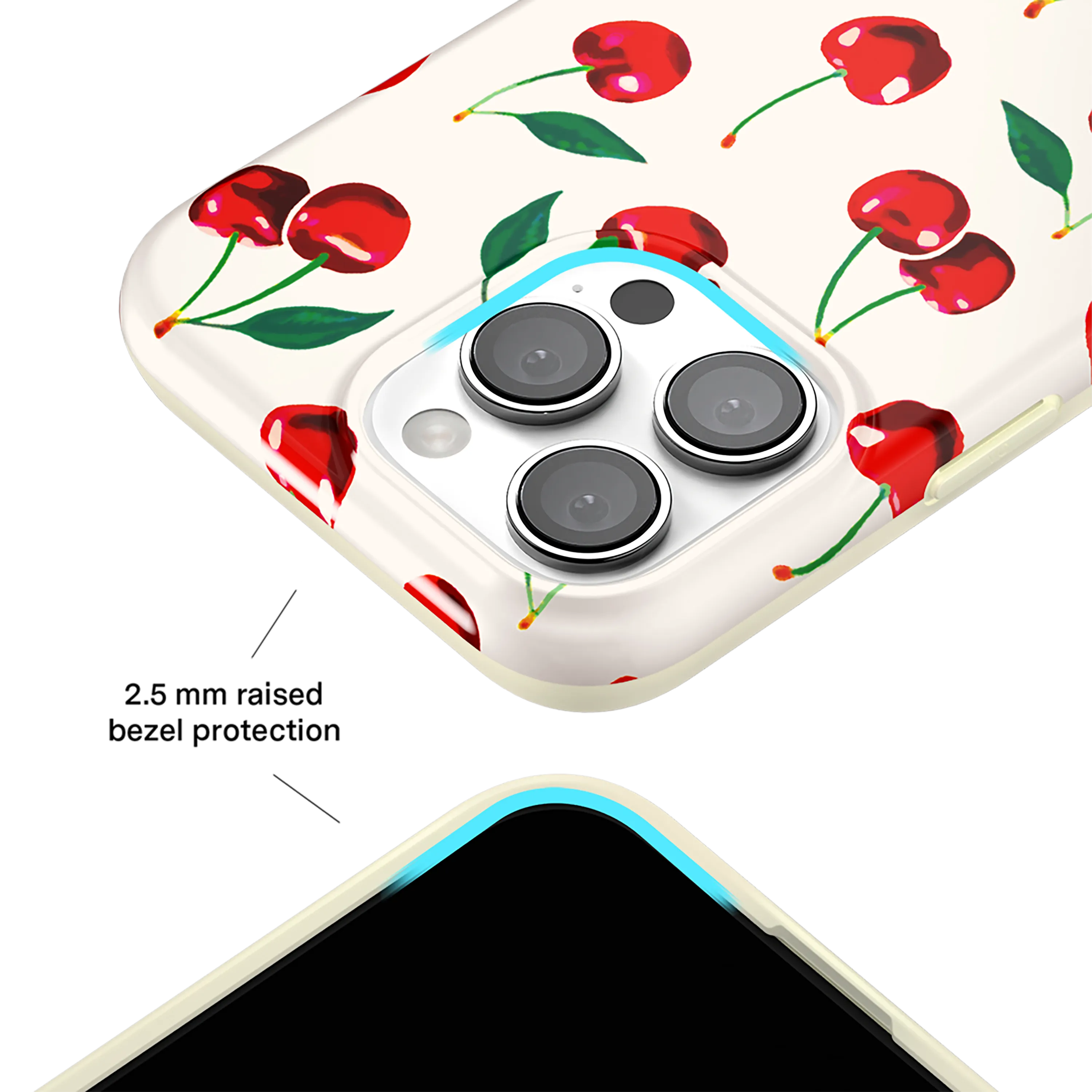 Mon Cheri Cherry MagSafe iPhone 16 Pro Max Case