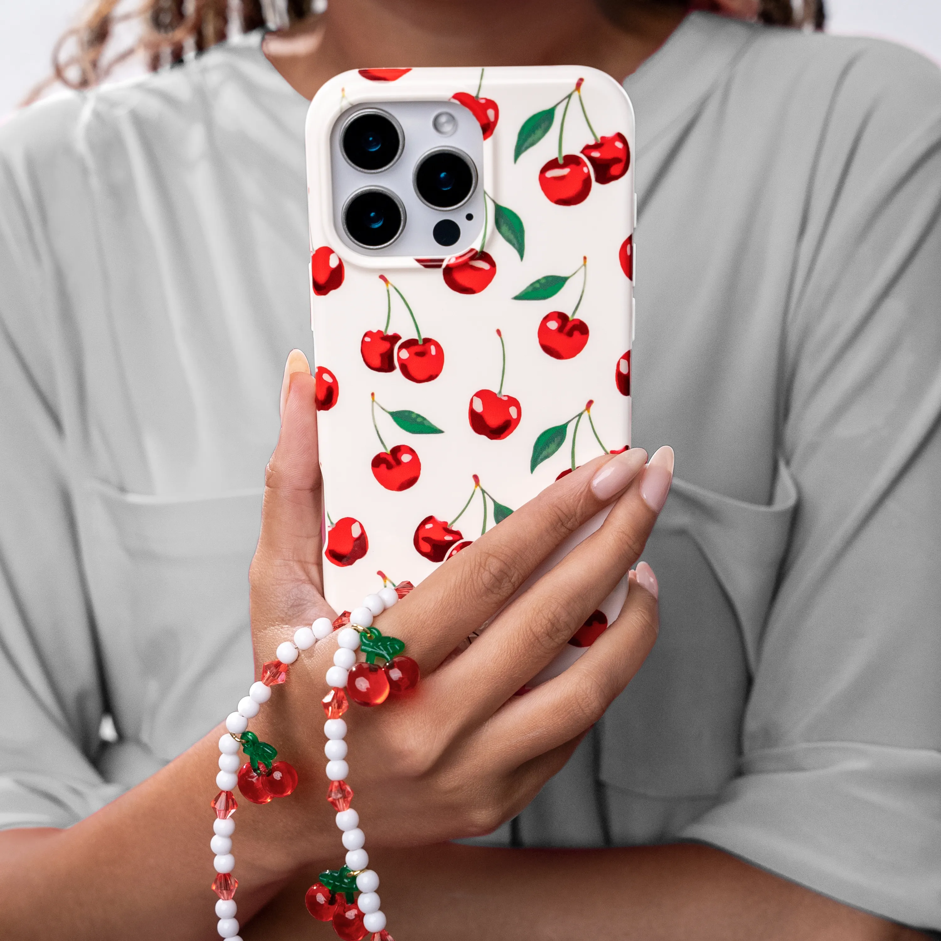 Mon Cheri Cherry MagSafe iPhone 16 Pro Max Case