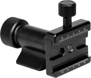 Monopod Gimbal Head with Arca-Swiss Dovetail Quick Release Plate | Rapid Side-Saddle Tilt Adjustment for Telephoto Lenses | Tripod Mount | Professional Photography & Video Gear for DSLR/Camcorders