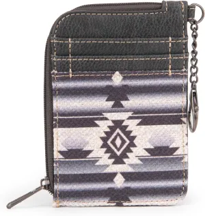 Montana West Wrangler Wallets for Women Boho Aztec Card Holder WG2203A-W005BK