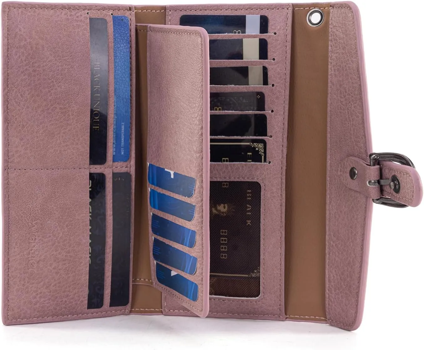 Montana West X Wrangler Womens Wallet Western Wristlet for Women Large Rfid Wallet With Detachable Credit Card Holder