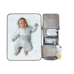 Moon - Portable Diaper Changing Station -Waterproof  - Beige