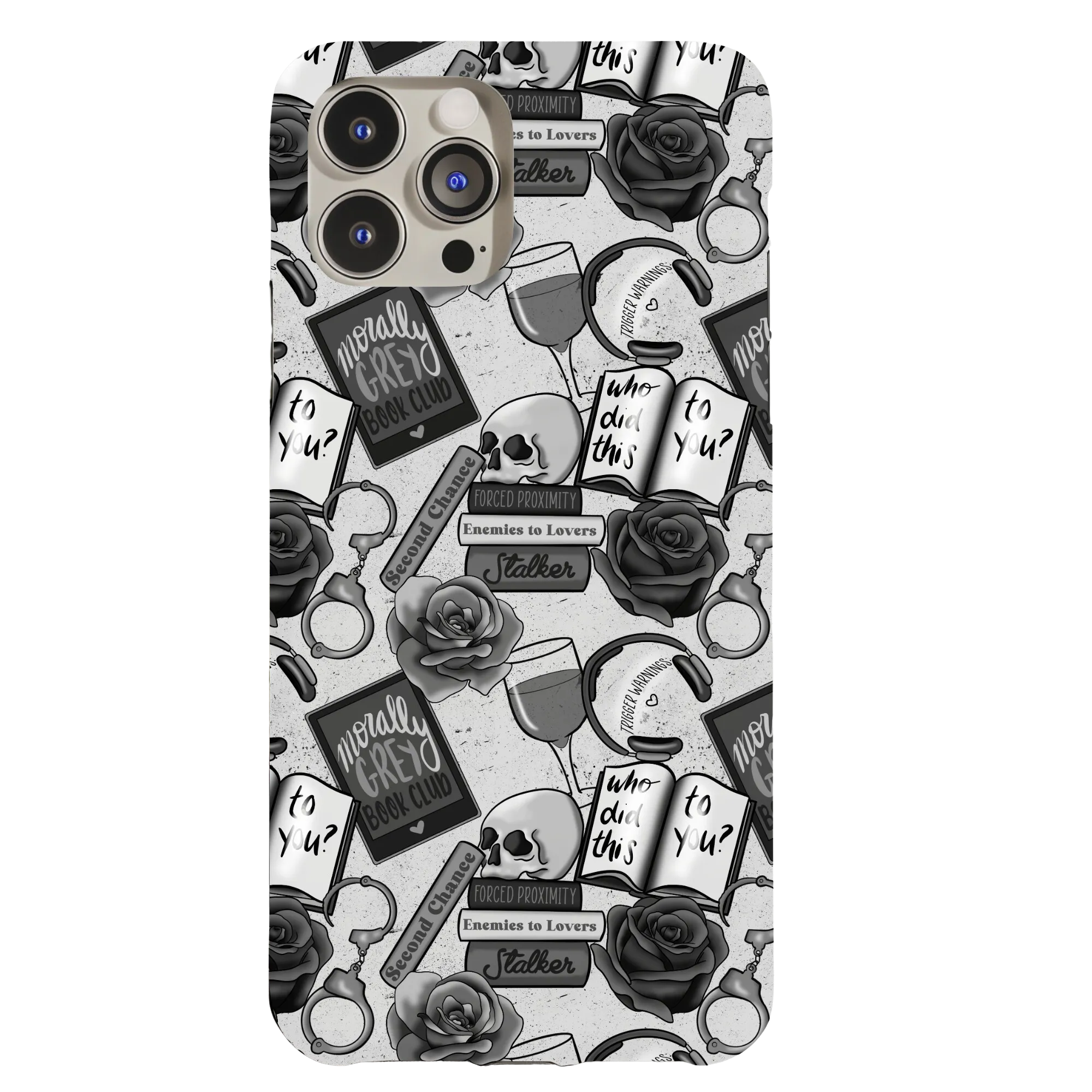 Morally Grey Book Club Phone Case