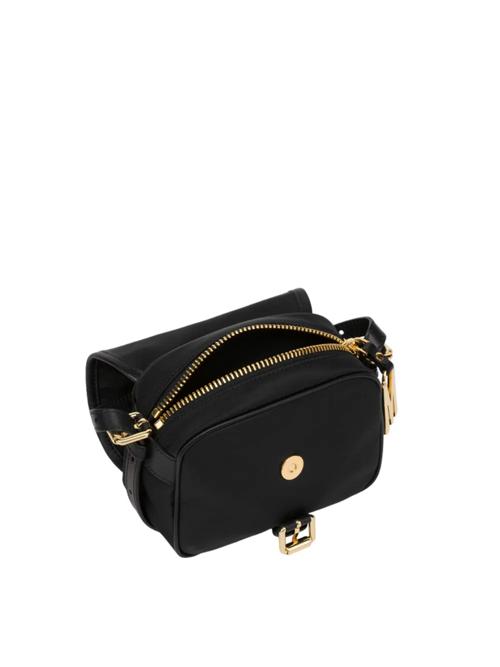 Moschino Lettering Logo Nylon Shoulder Bag