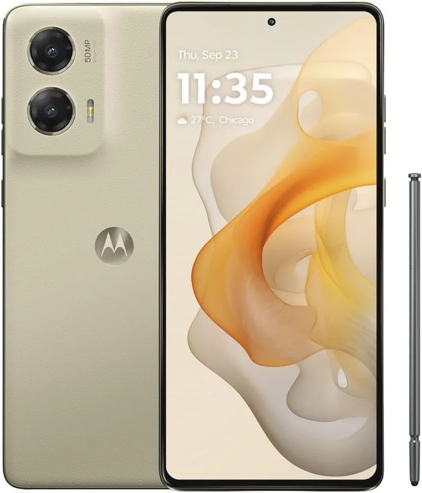 Motorola Moto G Stylus 5G (2024) | 128GB Storage 8GB RAM Boost Mobile Caramel Latte
