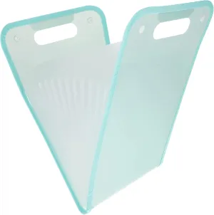 Multi-Pocket Folder Data File Box Portable File Bag Stylish Document Folder Index Stickers