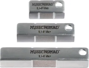 MusicNomad U-File Single Fret Leveler, 3-Pack MN813