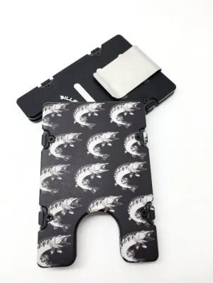 Muskie Pattern -  BilletVault Aluminum Wallet