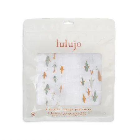 Muslin Change Pad Cover | Soft & Stylish Nursery Essential