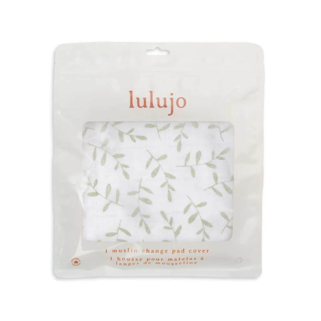Muslin Change Pad Cover | Soft & Stylish Nursery Essential