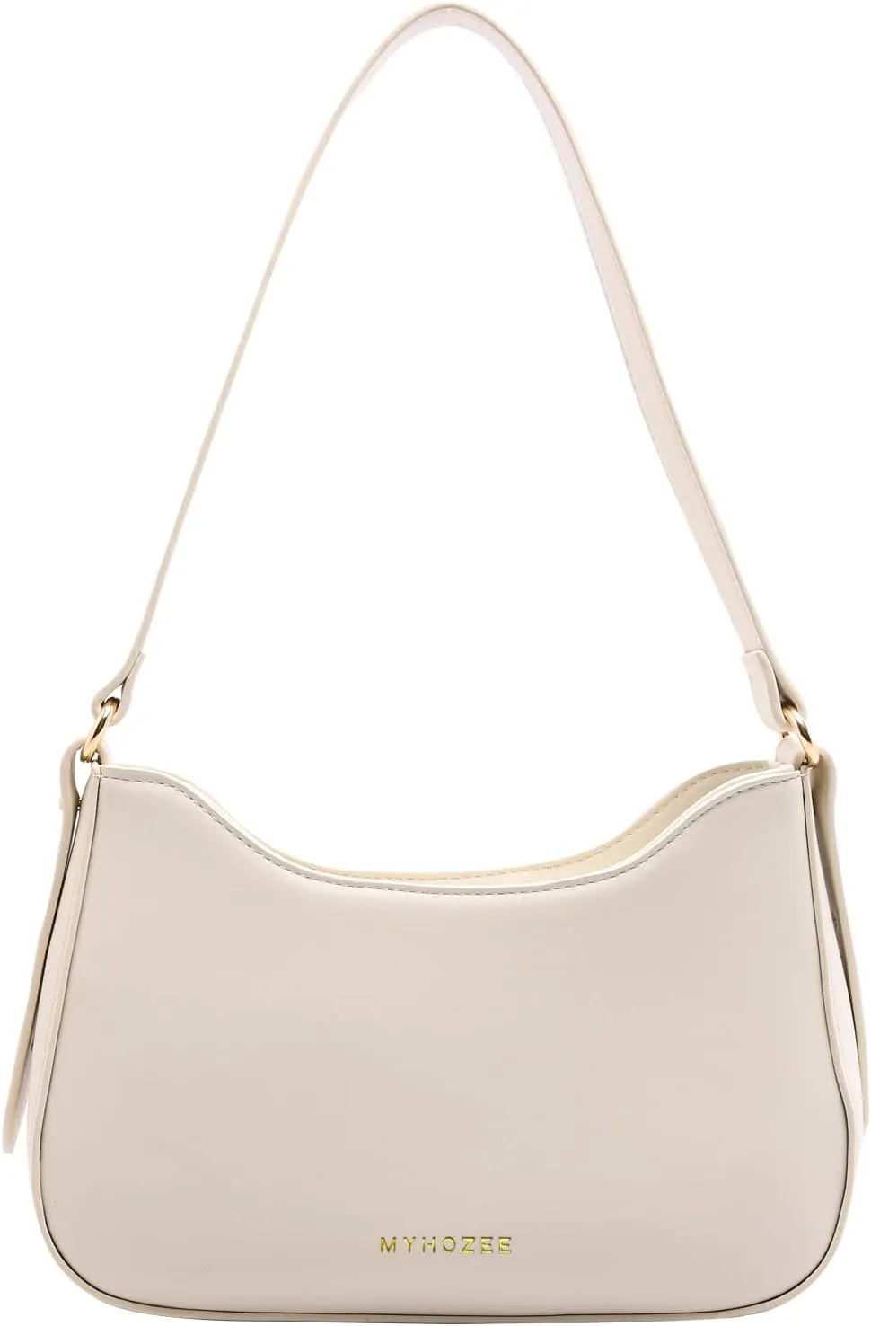 MYHOZEE Small Shoulder Bags for Women Leather Clutch Purse Tote Handbags Cute Hobo Zipper Closure