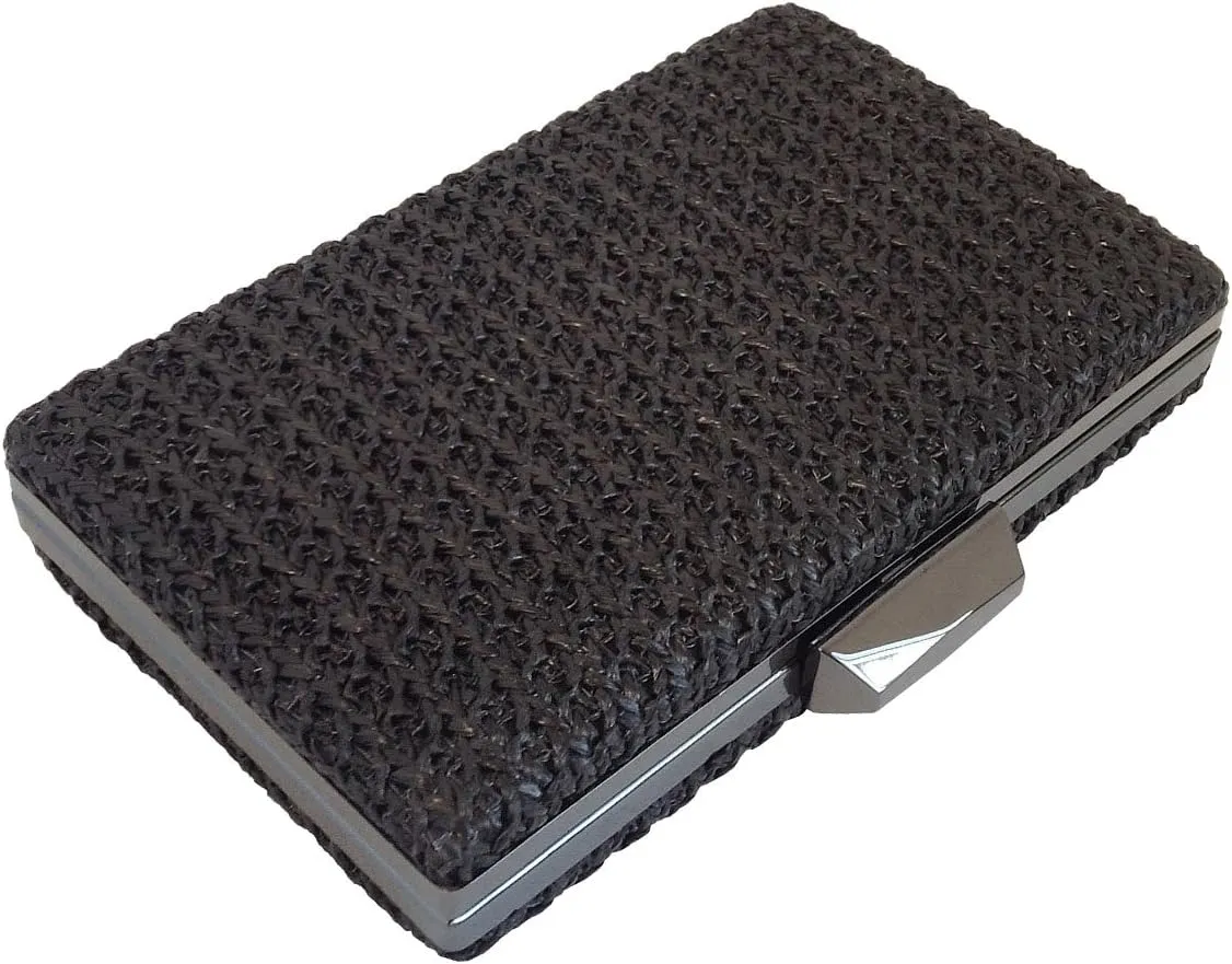 Natural Straw Box Clutch