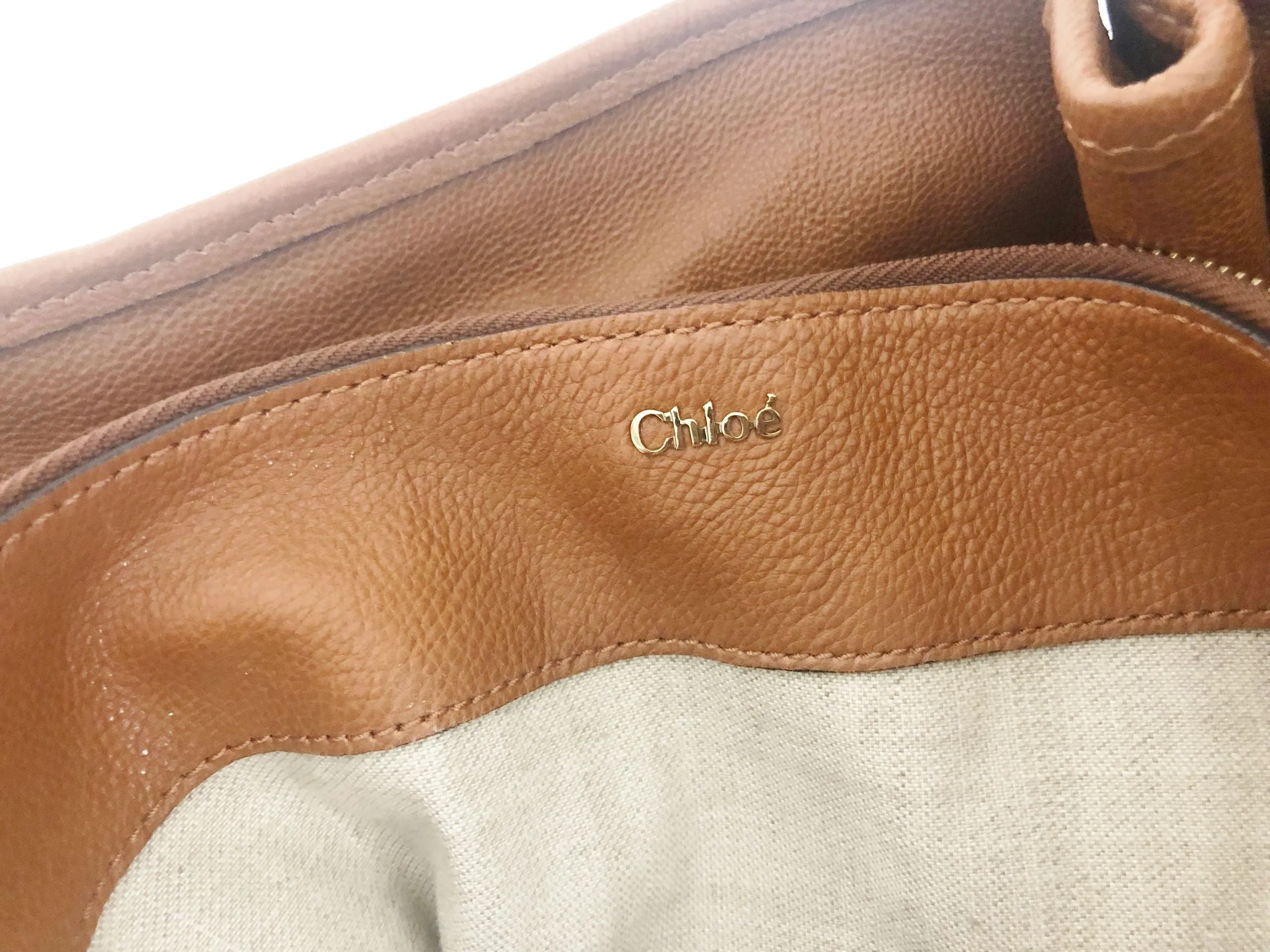 NEW Chloe Elsie Perforated Hobo Bag