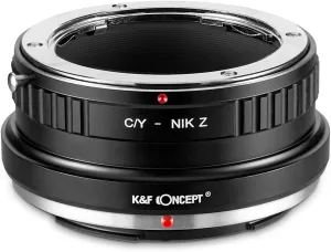 New K&F Concept Adapter for Contax Yashica CY Mount Lens to Nikon Z6 Z7 Camera
