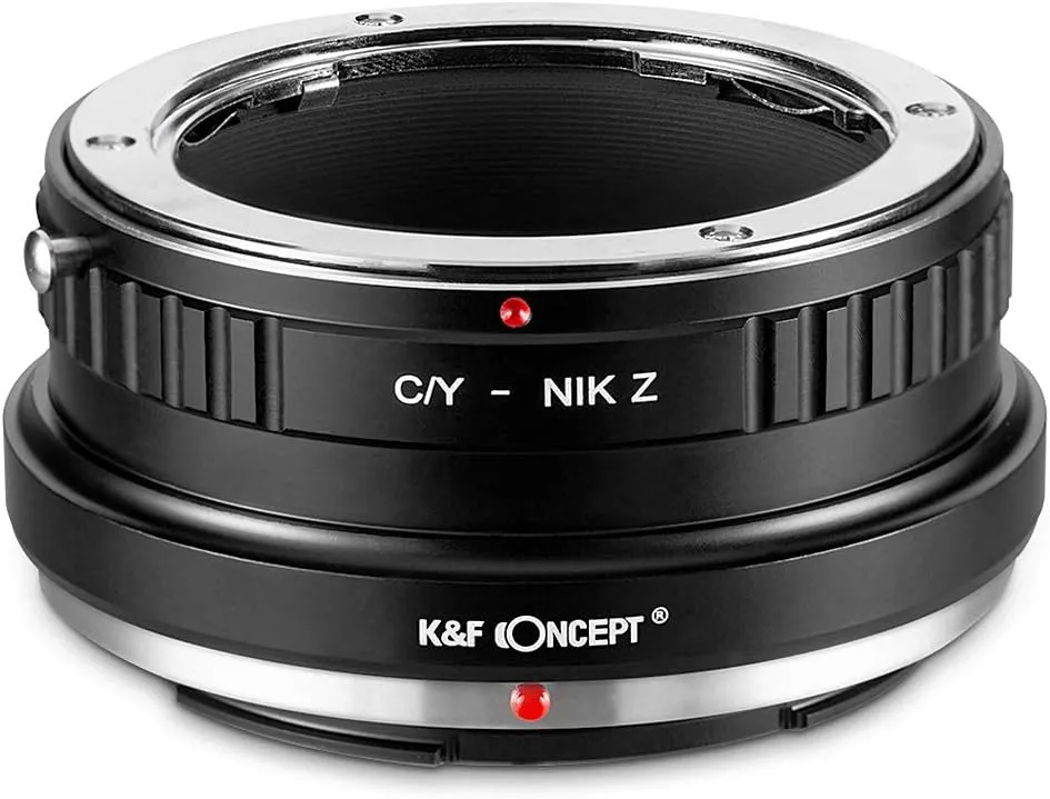 New K&F Concept Adapter for Contax Yashica CY Mount Lens to Nikon Z6 Z7 Camera